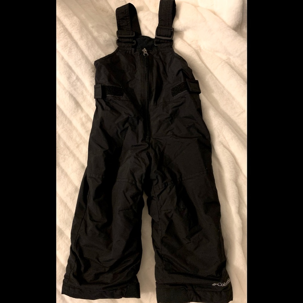 Columbia toddler snowboard pants/bib, size 2T.